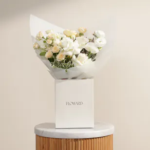 Emirati Women's Day Quiet Splendour Flower Bouquet Emirati Women's Day Quiet Splendour Flower Bouquet