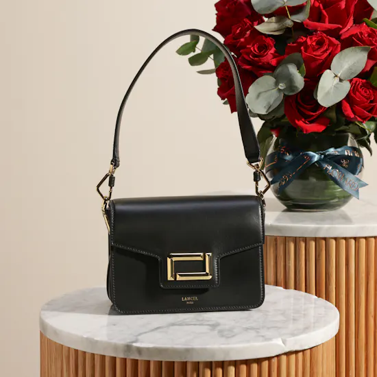 Lancel Black Women’s Bag | Birthday Red Roses