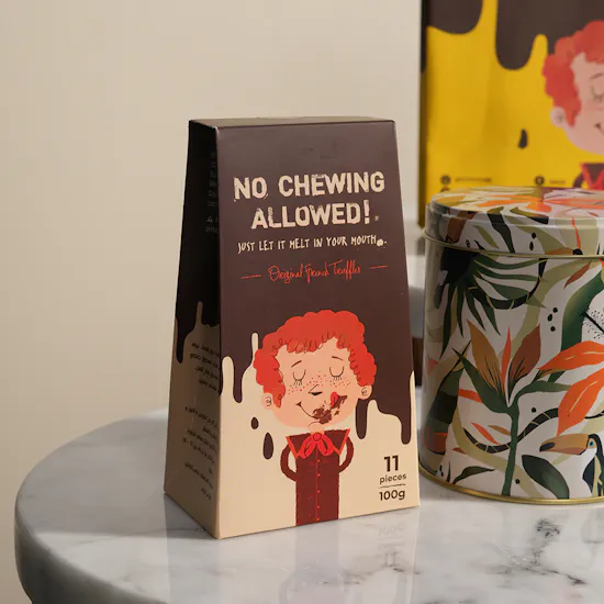 No Chewing Allowed Chocolate Truffles