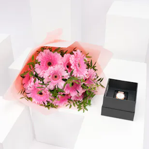 Avalieri Prestige Women Watch | Pink Blooms