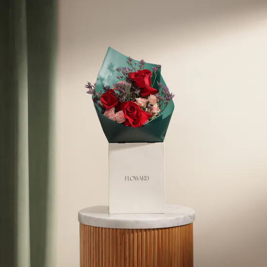 Shimmering Magical Flowers Bouquet