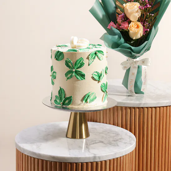 Floward Artistic Cake | Birthday Roses