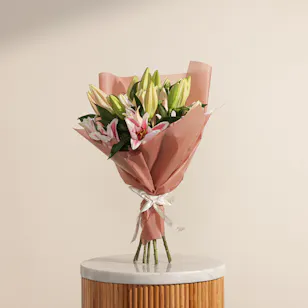 Endless Pink Lily Bouquet Endless Pink Lily Bouquet