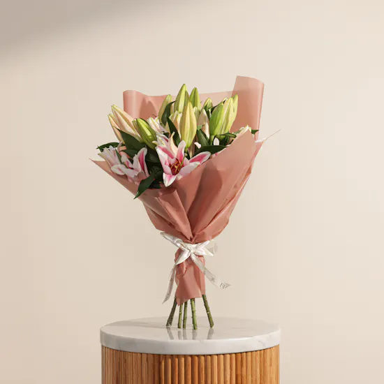Endless Pink Lily Bouquet