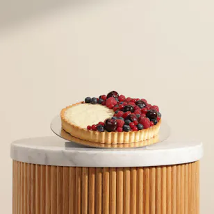 Floward Red Fruit Vanilla Crescent Tart