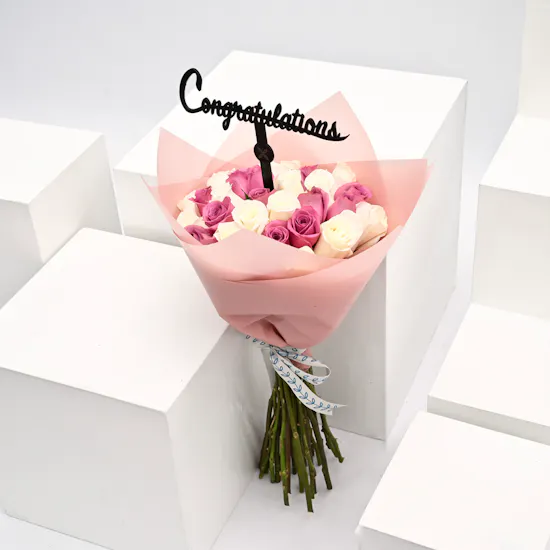 Mix Roses, graduation collocation.