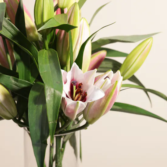Delicate Flowers Vase