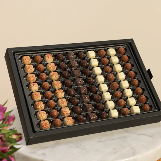 Anoosh Petite Chocolate Box | Delicate Flowers Vase