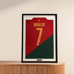 Cristiano Ronaldo Portugal World Cup 2022 Edition Signed T-shirt