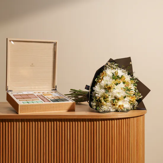 Patchi Luxury Chocolate Box | Elegant Flowers Bouquet