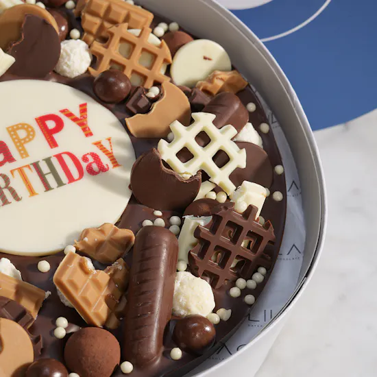 Lilac Festive Birthday Chocolate Box
