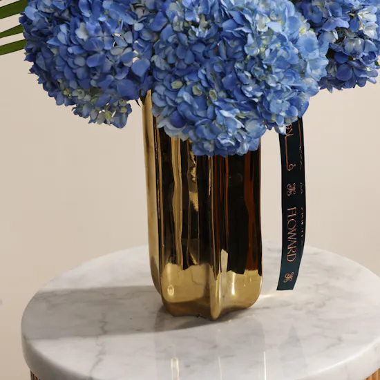 Spark Golden Flower Vase