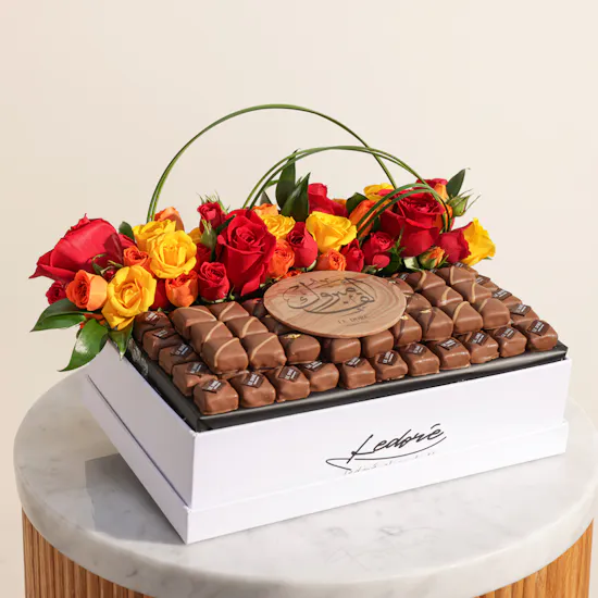 (Algolia) Ledore Congrats Chocolate Box | Pure Delight Flowers