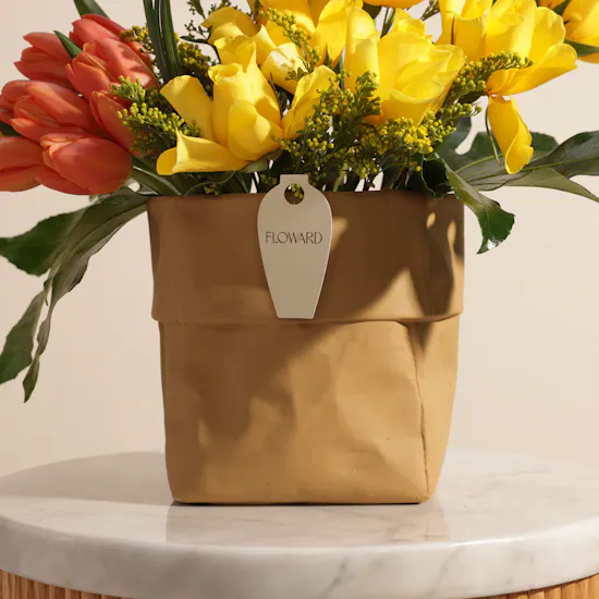 Sunset Flower Vase