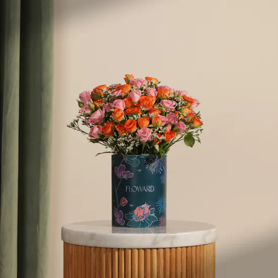 New Year's Enchanting Baby Rose Box