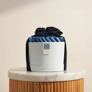 Hanoverian Almond Chocolate Blue Box Hanoverian Almond Chocolate Blue Box
