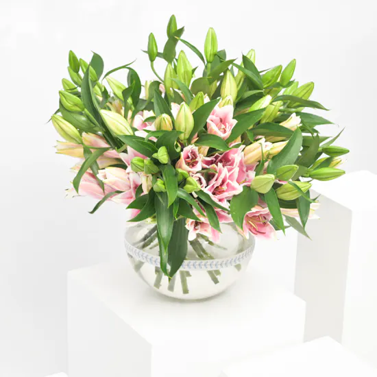 Pink Beauty | Glass Vase
