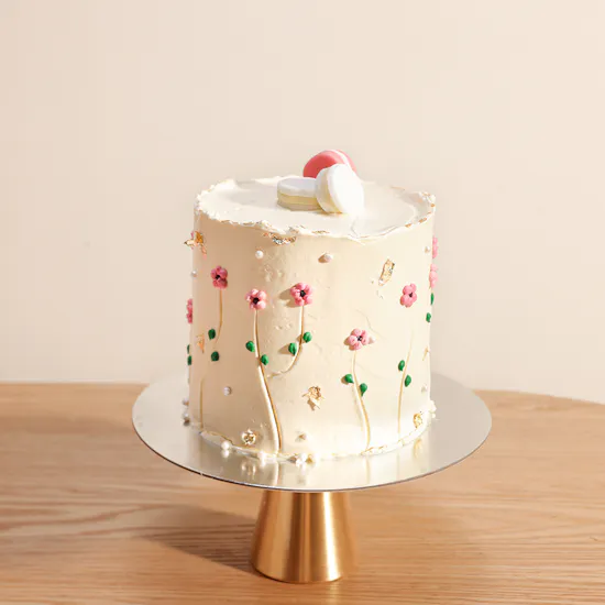 Floward New Baby Girl Cake | Blooms Tray