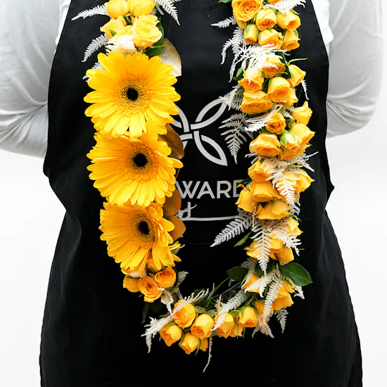 Yellow Flowers Necklace