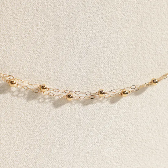 Miss L' by L'azurde Round Chain Women's Bracelet