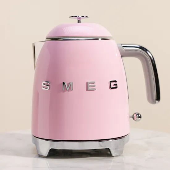 Smeg 50's Style Electric Mini Pink Kettle
