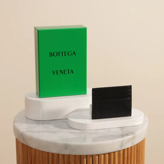 Bottega Veneta Intrecciato Unisex Card Holder