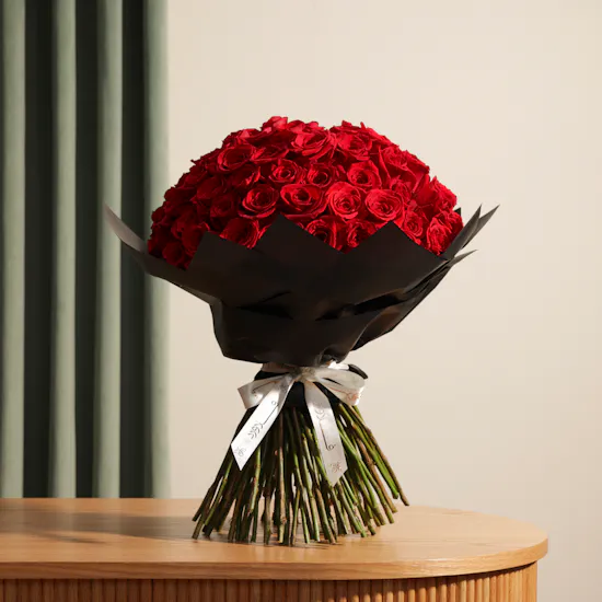 Stunning Red | 100 Rose Bouquet