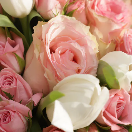 Happy Birthday Floral vase