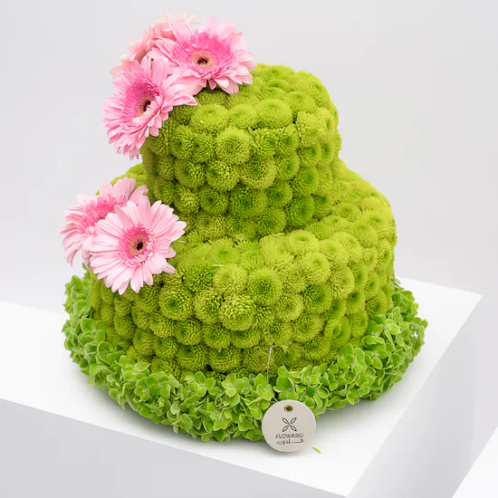 Vibrant Blooms Cake