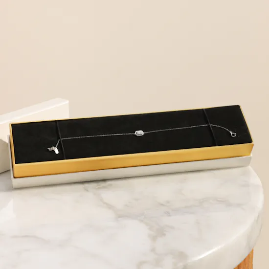 AV Jewelry Soft White Gold Bracelet