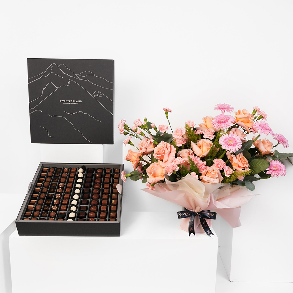 Sweetzerland  Chocolate Box 2.035 kg | Roses