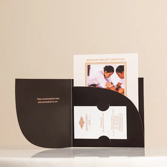 JW Mandara Spa Aromatic Massage Gift Voucher