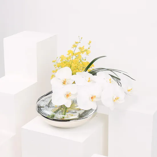 Yellow Lake | Glass Vase