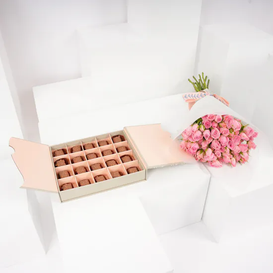 Floward Crunchy Chocolate Box | Baby Roses