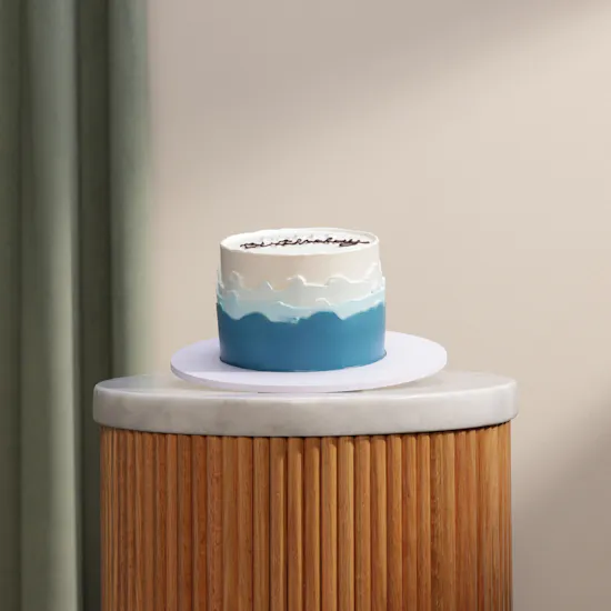 Floward Blue Birthday Cake | Chocolate