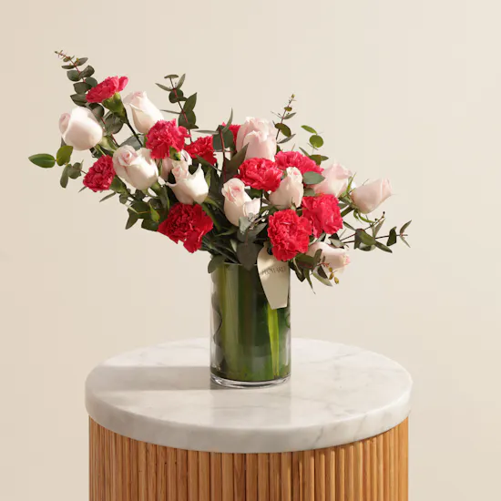 Pink Cheer Flower Vase