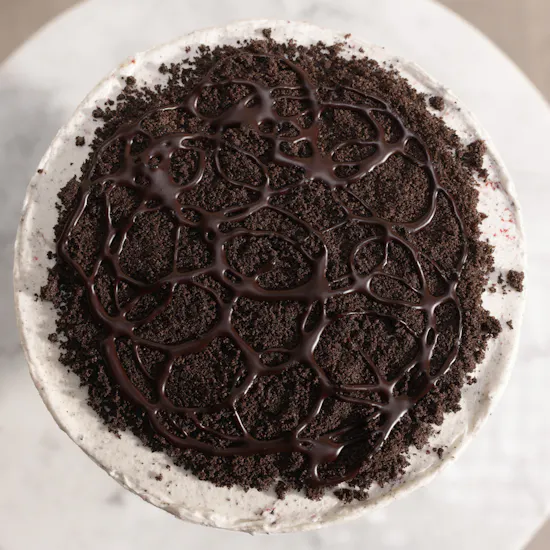SugarMoo Red Velvet Chocolate Fudge Cake