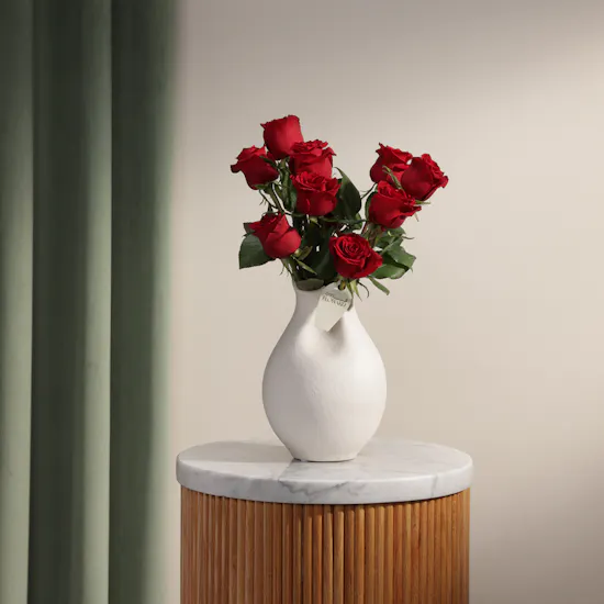 Pure Romance Roses Vase