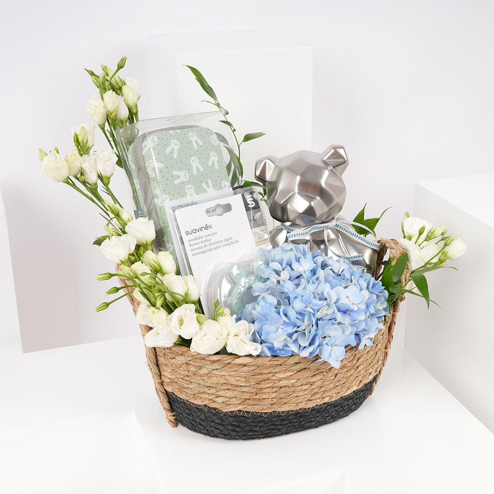 مجموعة العناية بالطفل من سويفينكس | سلة الأزهار