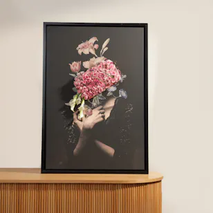 Floral Features Print 