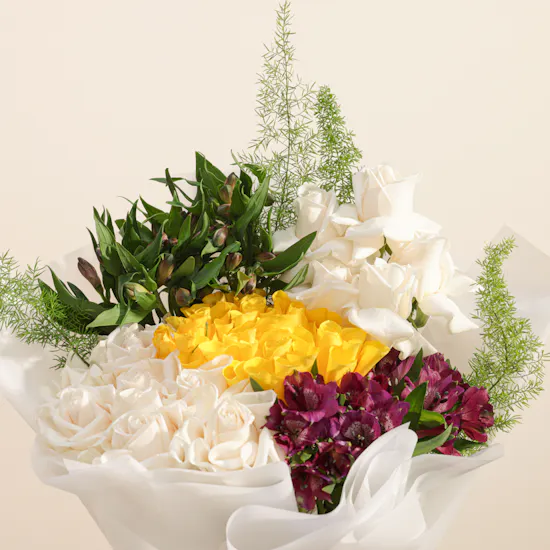 Floward Housewarming Cake | Secret Garden Flowers Bouquet