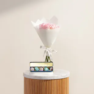 Venchi Murrine Chocolates Penholder Metal Box | Pretty Muse Flower