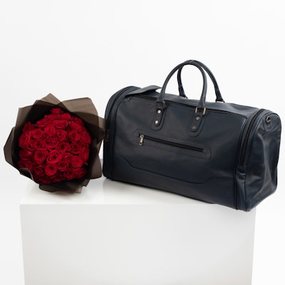 Blue Travel Hand Bag