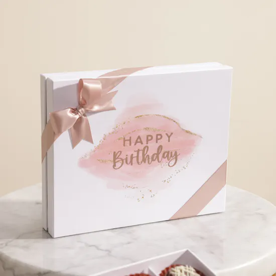 Le Chocolatier Dubai Happy Birthday Chocolate Stain Box