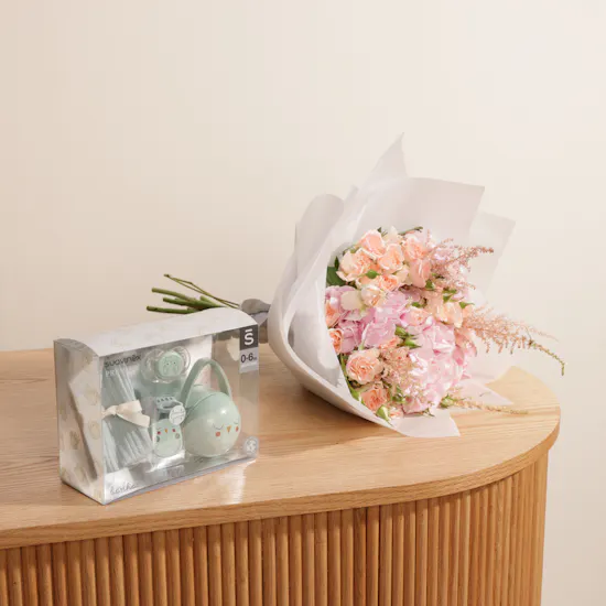 Suavinex Welcome Baby Set | Flower Bouquet