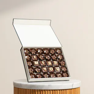 Floward I Miss You Chocolate Medium Box 