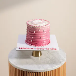 Floward Welcome Baby Girl Premium Cake