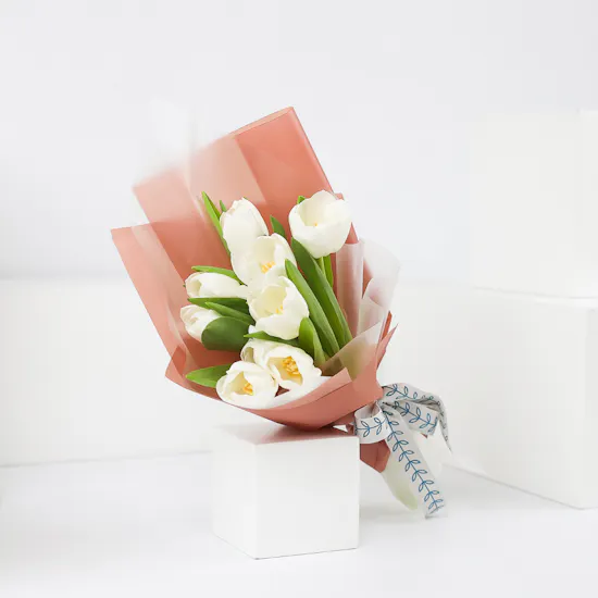 White Tulip | Pink Wrap