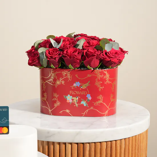 Floward 100 USD Card | Scarlet Charm Flowers