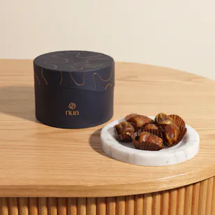 Nua Dates Cylinder Gift Box | 500 g Nua Dates Cylinder Gift Box | 500 g